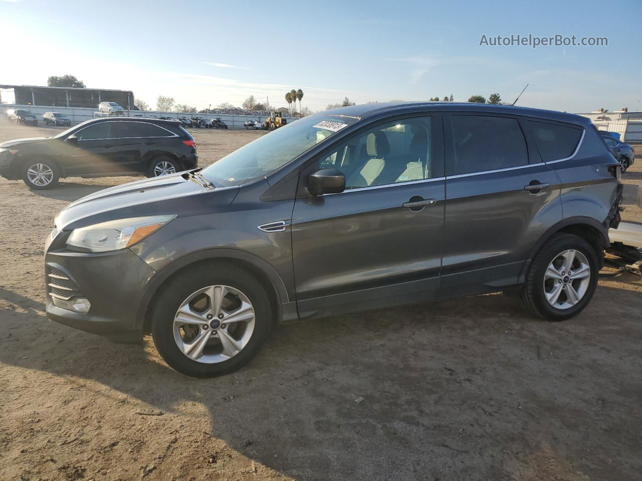 2015 Ford Escape Se Charcoal vin: 1FMCU0GXXFUC36611