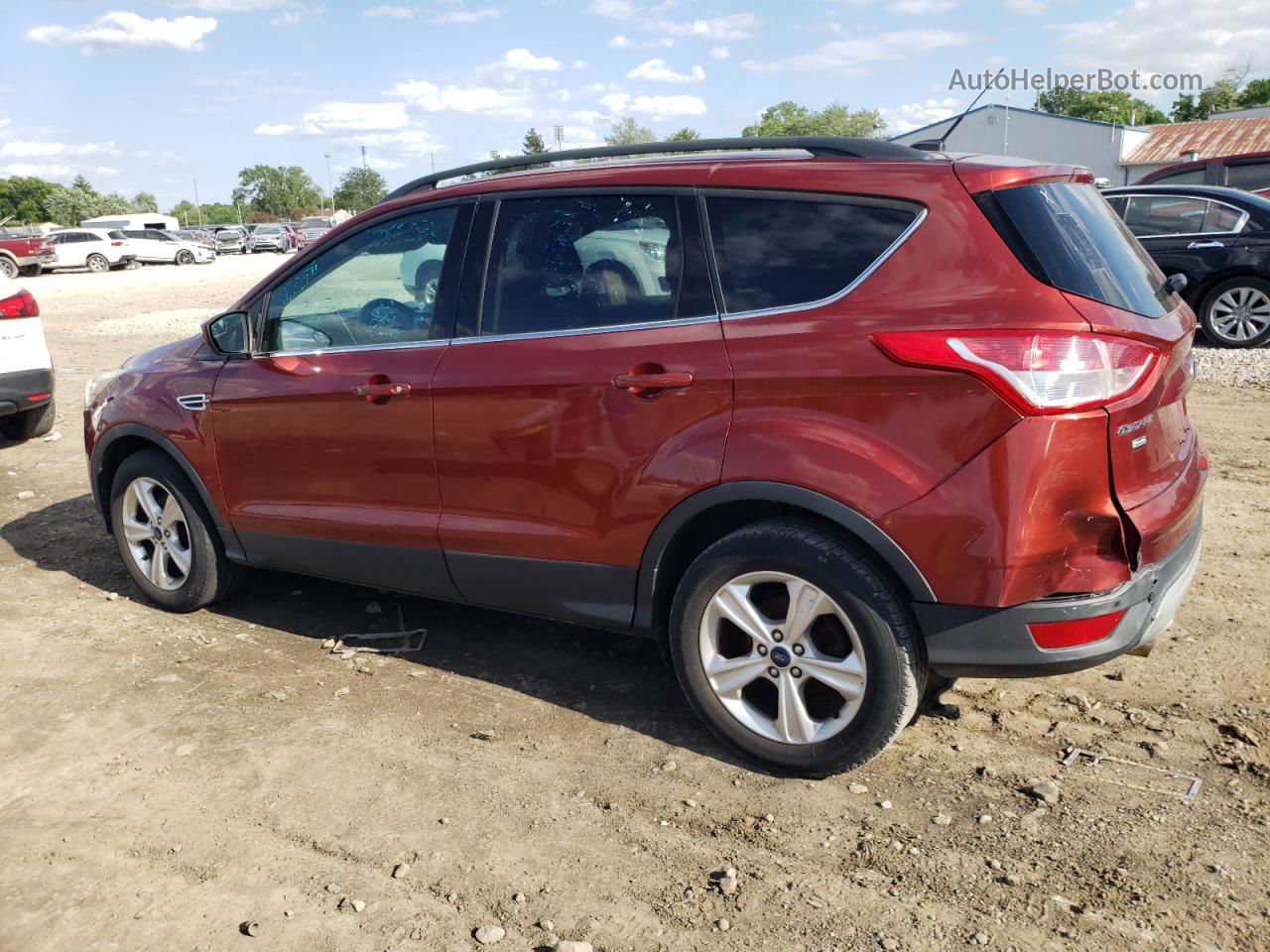 2015 Ford Escape Se Красный vin: 1FMCU0GXXFUC87154