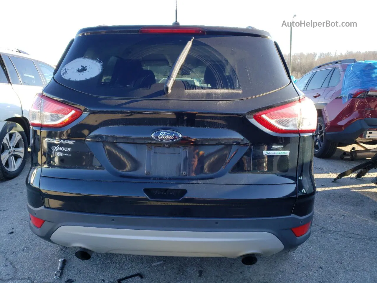 2016 Ford Escape Se Черный vin: 1FMCU0GXXGUA07704