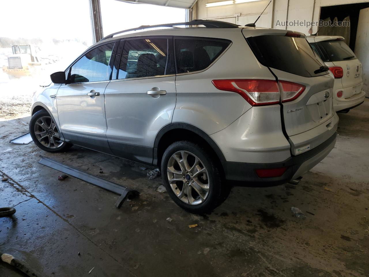 2016 Ford Escape Se Silver vin: 1FMCU0GXXGUA60645