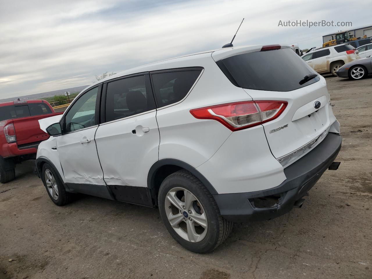 2016 Ford Escape Se White vin: 1FMCU0GXXGUA70012