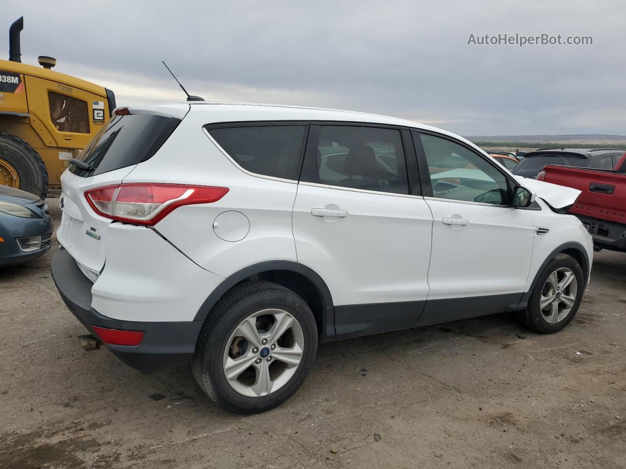 2016 Ford Escape Se White vin: 1FMCU0GXXGUA70012