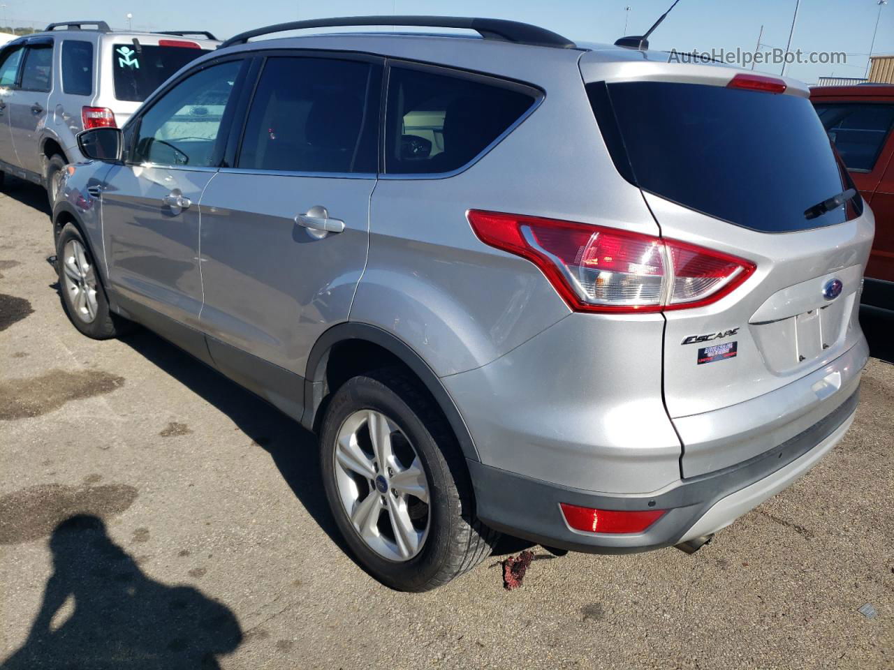 2016 Ford Escape Se Silver vin: 1FMCU0GXXGUC13735