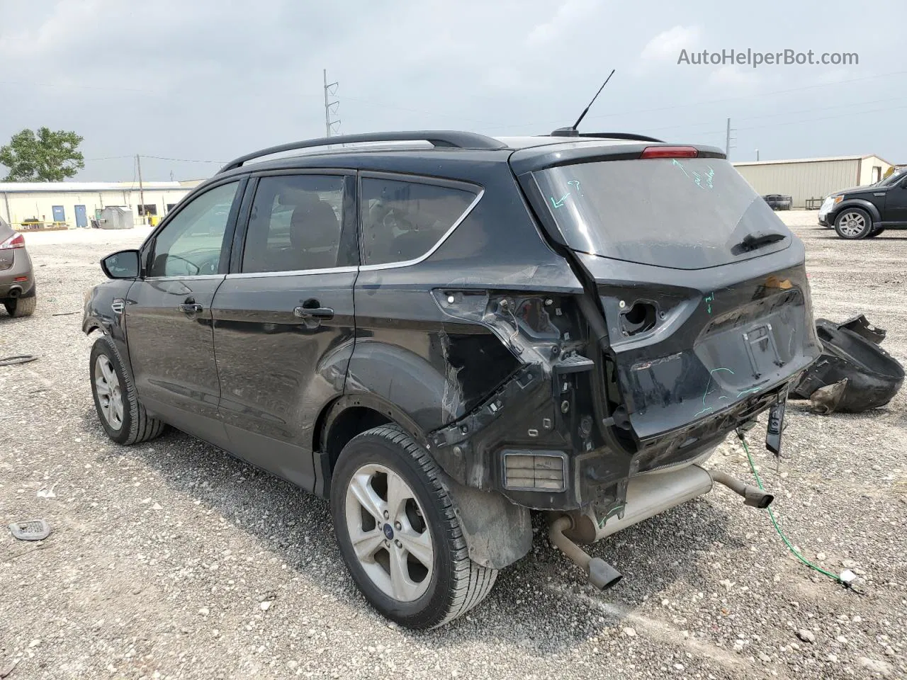 2016 Ford Escape Se Black vin: 1FMCU0GXXGUC13928