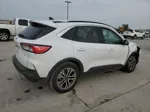 2021 Ford Escape Sel Белый vin: 1FMCU0H63MUA52825