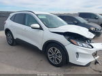 2021 Ford Escape Sel White vin: 1FMCU0H64MUB26558