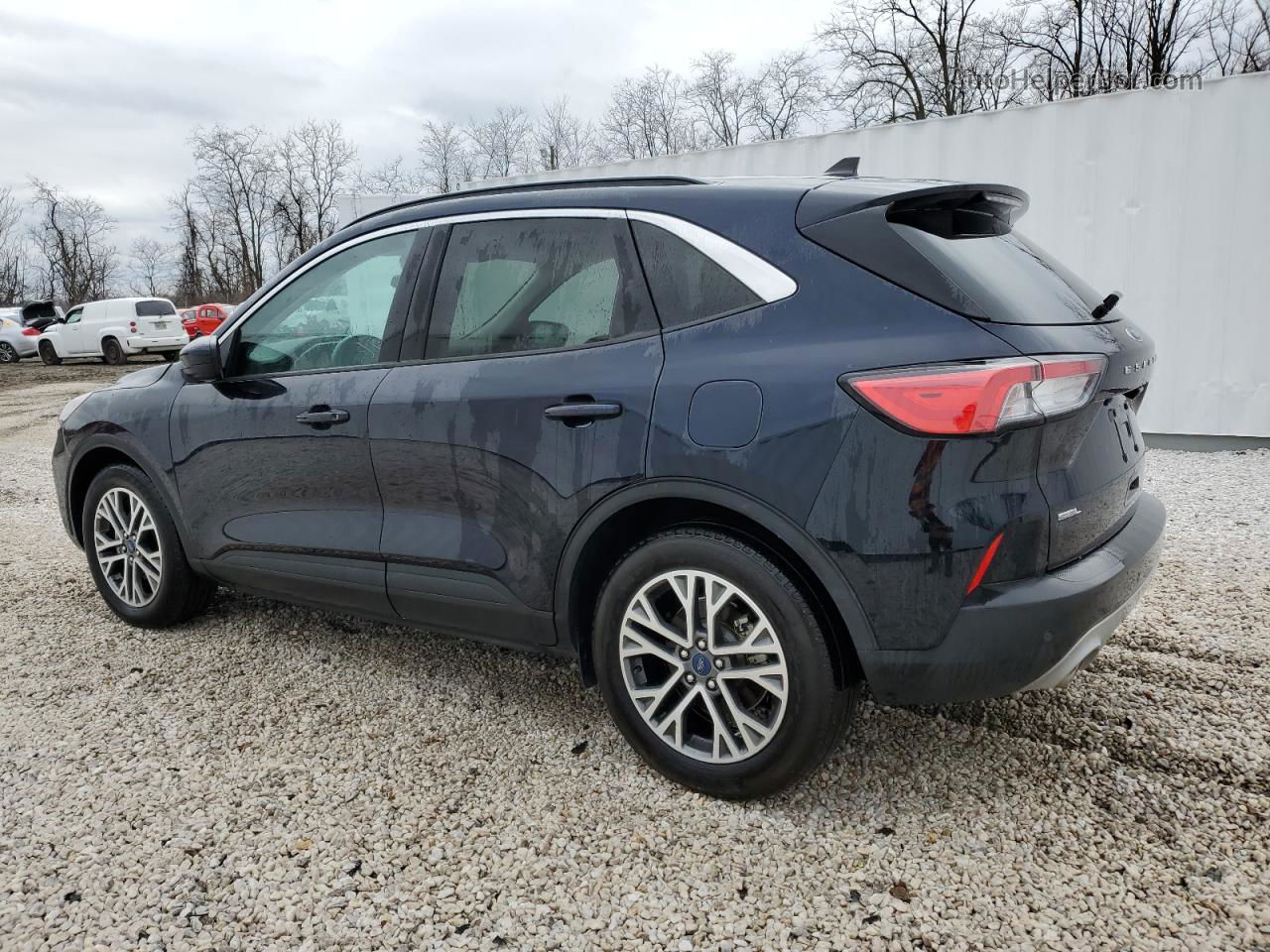 2021 Ford Escape Sel Blue vin: 1FMCU0H67MUA51984