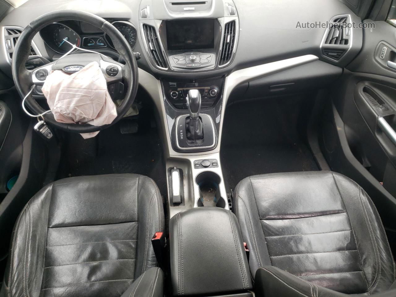 2013 Ford Escape Sel Серый vin: 1FMCU0H91DUA79600