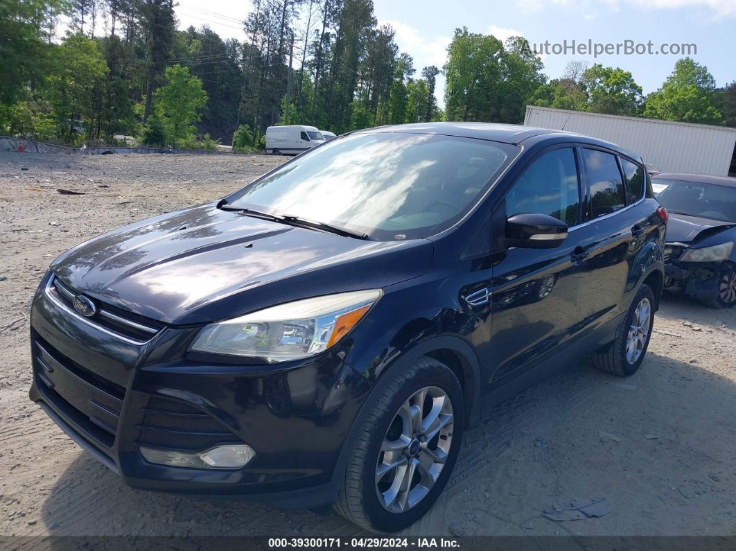 2013 Ford Escape Sel Black vin: 1FMCU0H92DUC56929