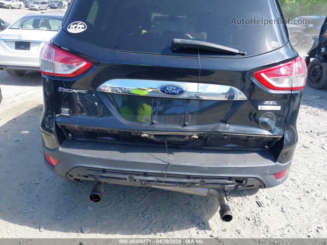 2013 Ford Escape Sel Black vin: 1FMCU0H92DUC56929