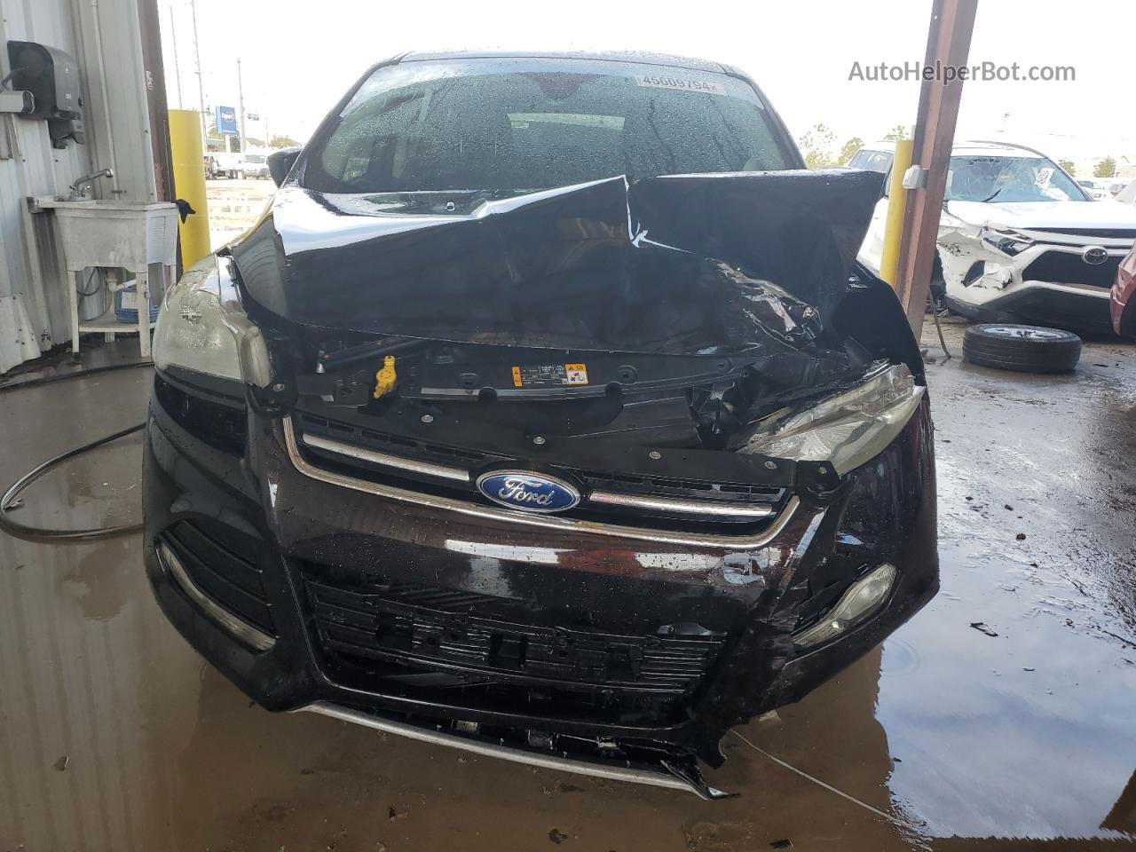 2013 Ford Escape Sel Black vin: 1FMCU0H93DUD40631