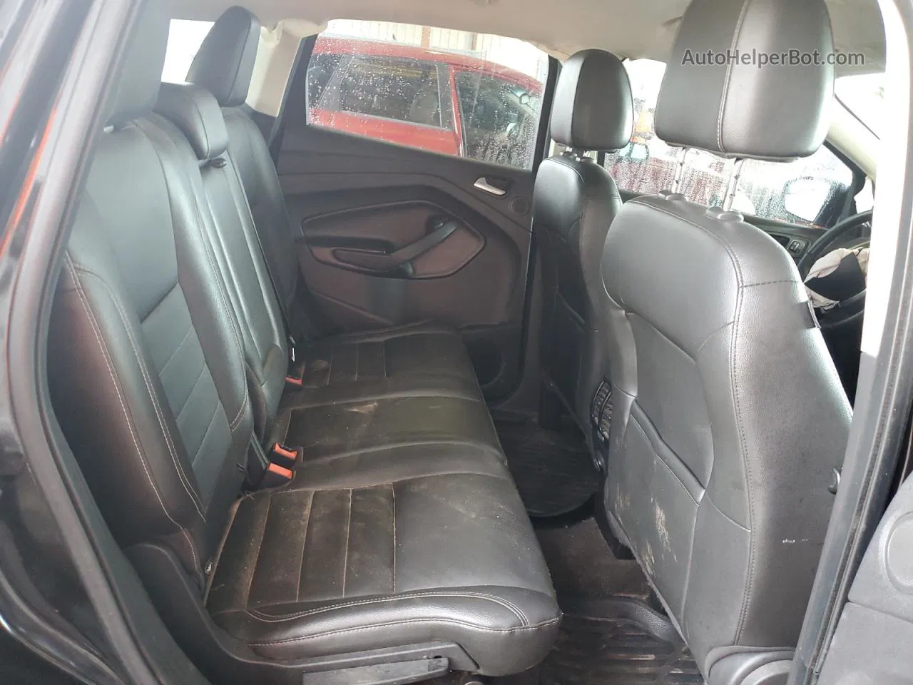 2013 Ford Escape Sel Черный vin: 1FMCU0H93DUD40631