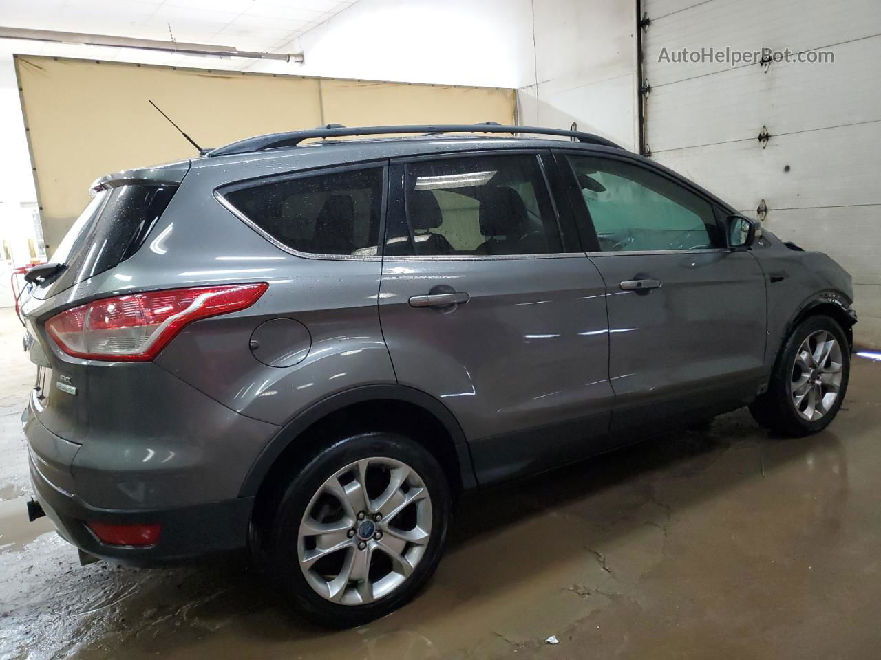 2013 Ford Escape Sel Gray vin: 1FMCU0H95DUA92723