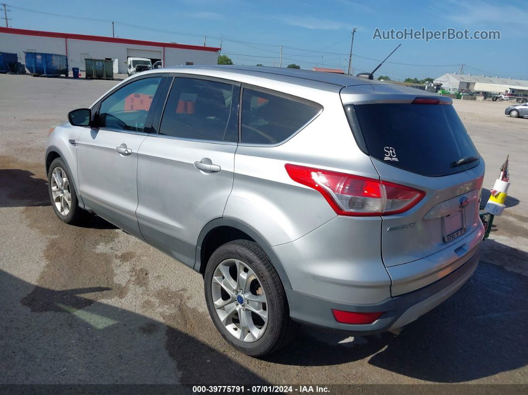 2013 Ford Escape Sel Silver vin: 1FMCU0H97DUD71090