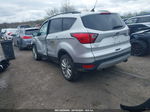 2019 Ford Escape Sel Серебряный vin: 1FMCU0HD5KUA04304