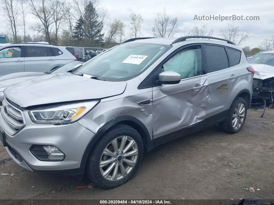 2019 Ford Escape Sel Серебряный vin: 1FMCU0HD5KUA04304