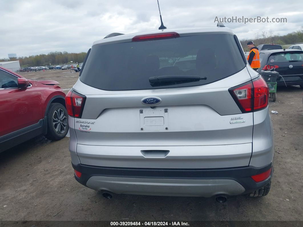 2019 Ford Escape Sel Серебряный vin: 1FMCU0HD5KUA04304