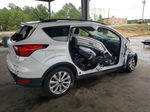 2019 Ford Escape Sel White vin: 1FMCU0HD5KUA87832