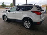 2019 Ford Escape Sel White vin: 1FMCU0HD5KUA87832