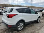 2019 Ford Escape Sel White vin: 1FMCU0HD5KUB04712