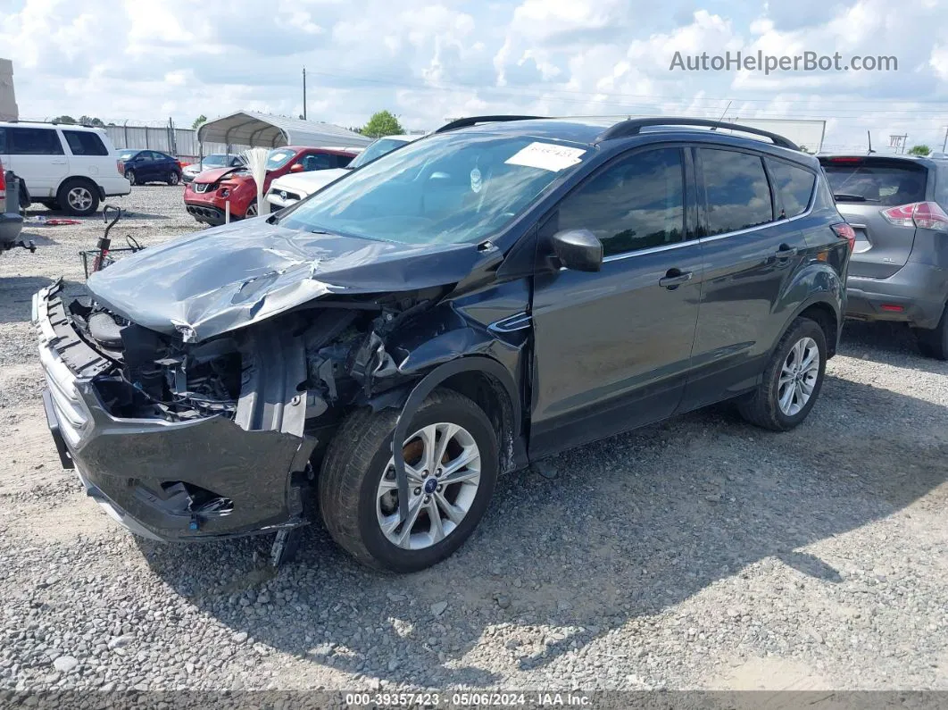 2019 Ford Escape Sel Gray vin: 1FMCU0HD5KUB58267