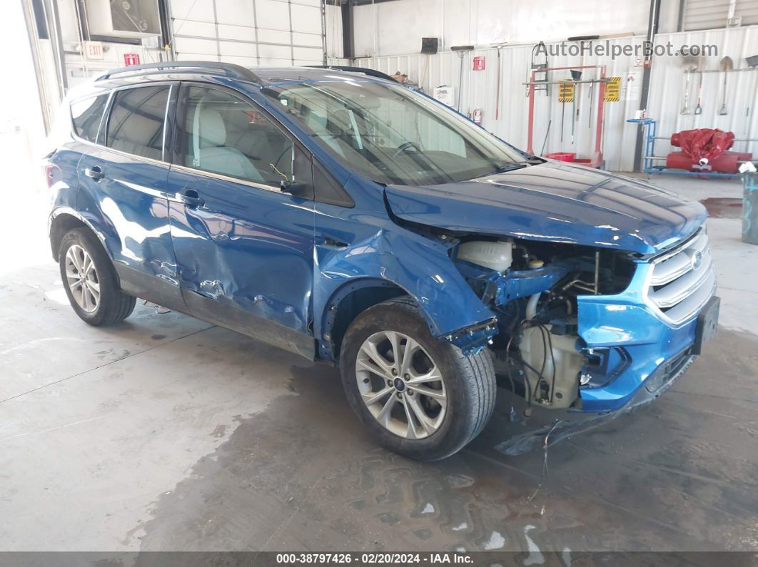 2019 Ford Escape Sel Blue vin: 1FMCU0HD5KUC33081