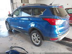 2019 Ford Escape Sel Синий vin: 1FMCU0HD5KUC33081