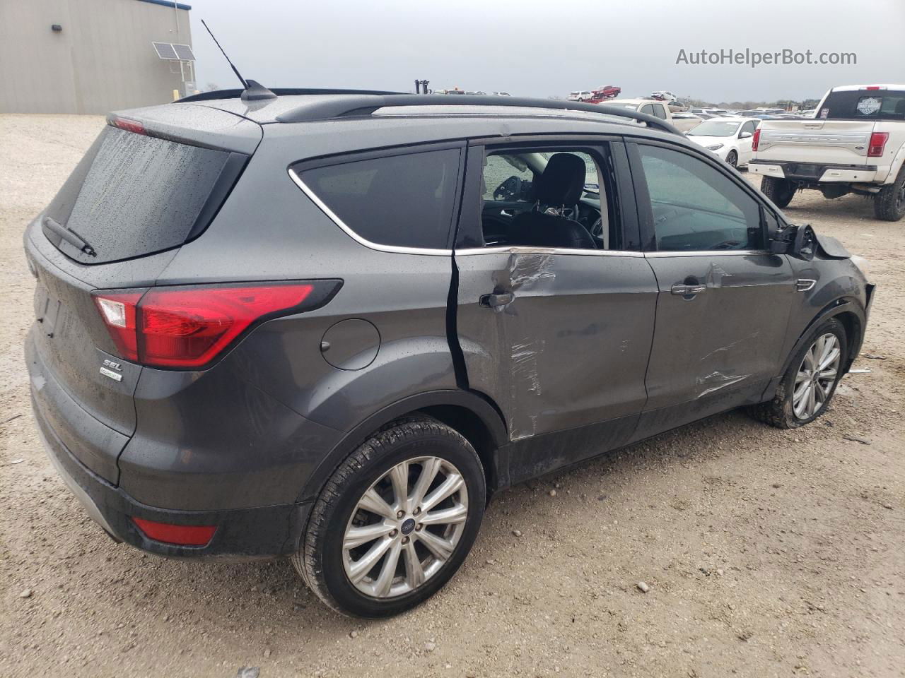 2019 Ford Escape Sel Угольный vin: 1FMCU0HD9KUB05216