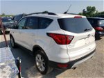 2019 Ford Escape Sel White vin: 1FMCU0HD9KUC31379