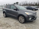 2019 Ford Escape Sel Gray vin: 1FMCU0HDXKUA01771