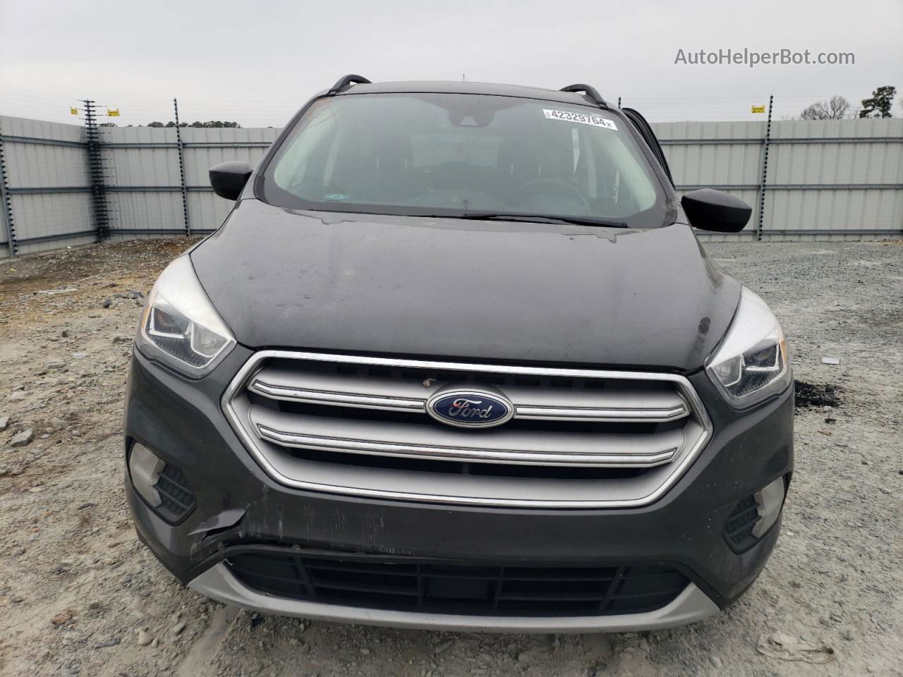 2019 Ford Escape Sel Серый vin: 1FMCU0HDXKUA01771