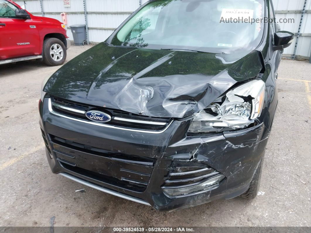 2013 Ford Escape Sel Black vin: 1FMCU0HX0DUB66063