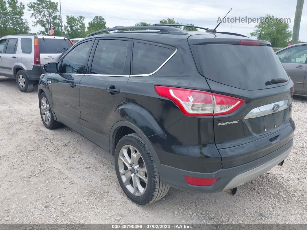 2013 Ford Escape Sel Black vin: 1FMCU0HX1DUA77831