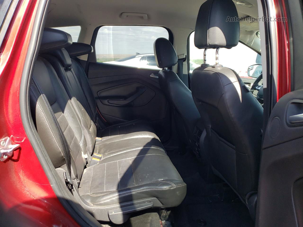 2013 Ford Escape Sel Бордовый vin: 1FMCU0HX1DUA99960