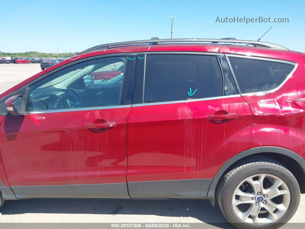 2013 Ford Escape Sel Red vin: 1FMCU0HX1DUD67471