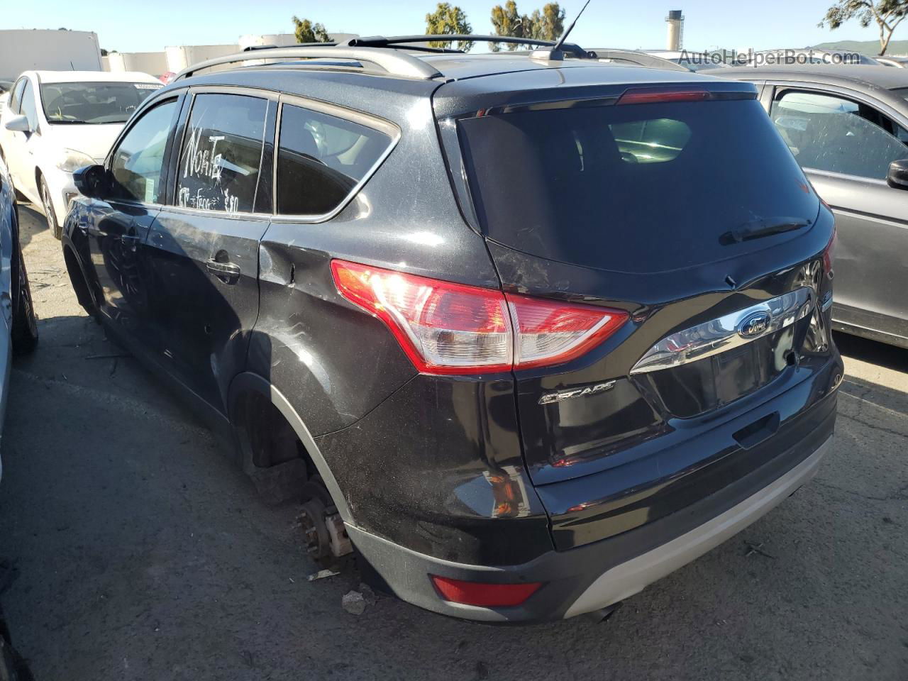 2013 Ford Escape Sel Black vin: 1FMCU0HX1DUD86506