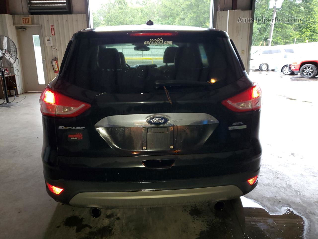 2013 Ford Escape Sel Black vin: 1FMCU0HX2DUB30942