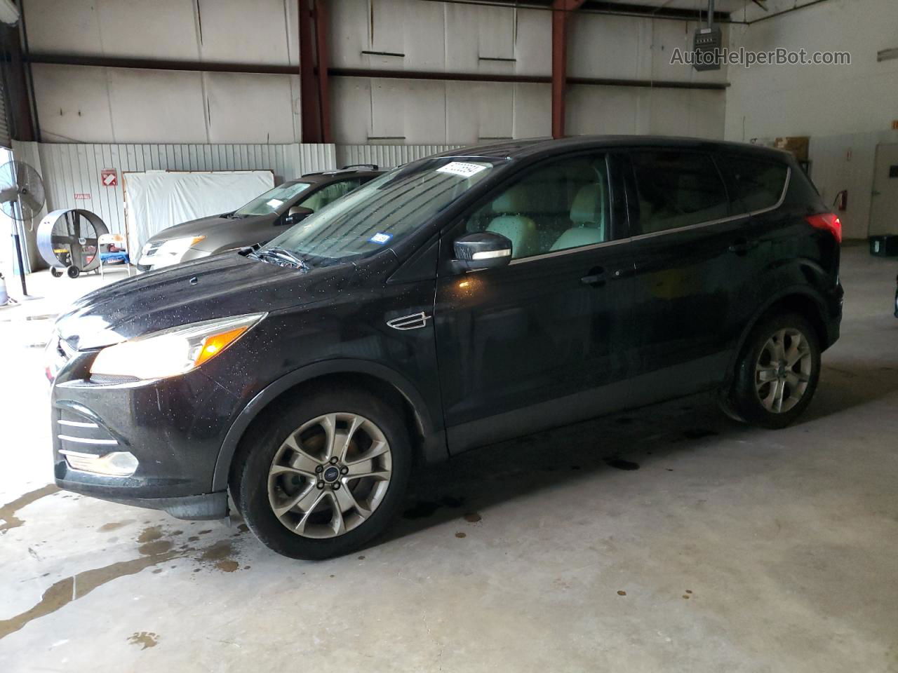 2013 Ford Escape Sel Black vin: 1FMCU0HX2DUB30942