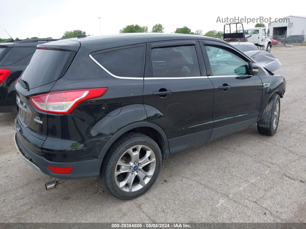 2013 Ford Escape Sel Black vin: 1FMCU0HX4DUB45684