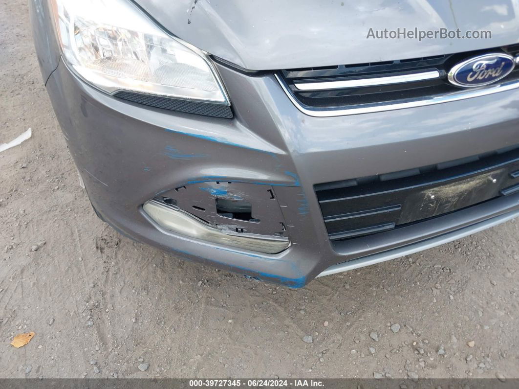 2013 Ford Escape Sel Серый vin: 1FMCU0HX4DUB66003