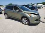 2013 Ford Escape Sel Green vin: 1FMCU0HX4DUB95534