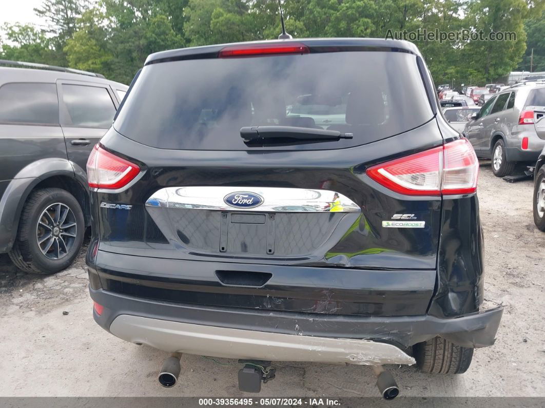 2013 Ford Escape Sel Black vin: 1FMCU0HX6DUB51518