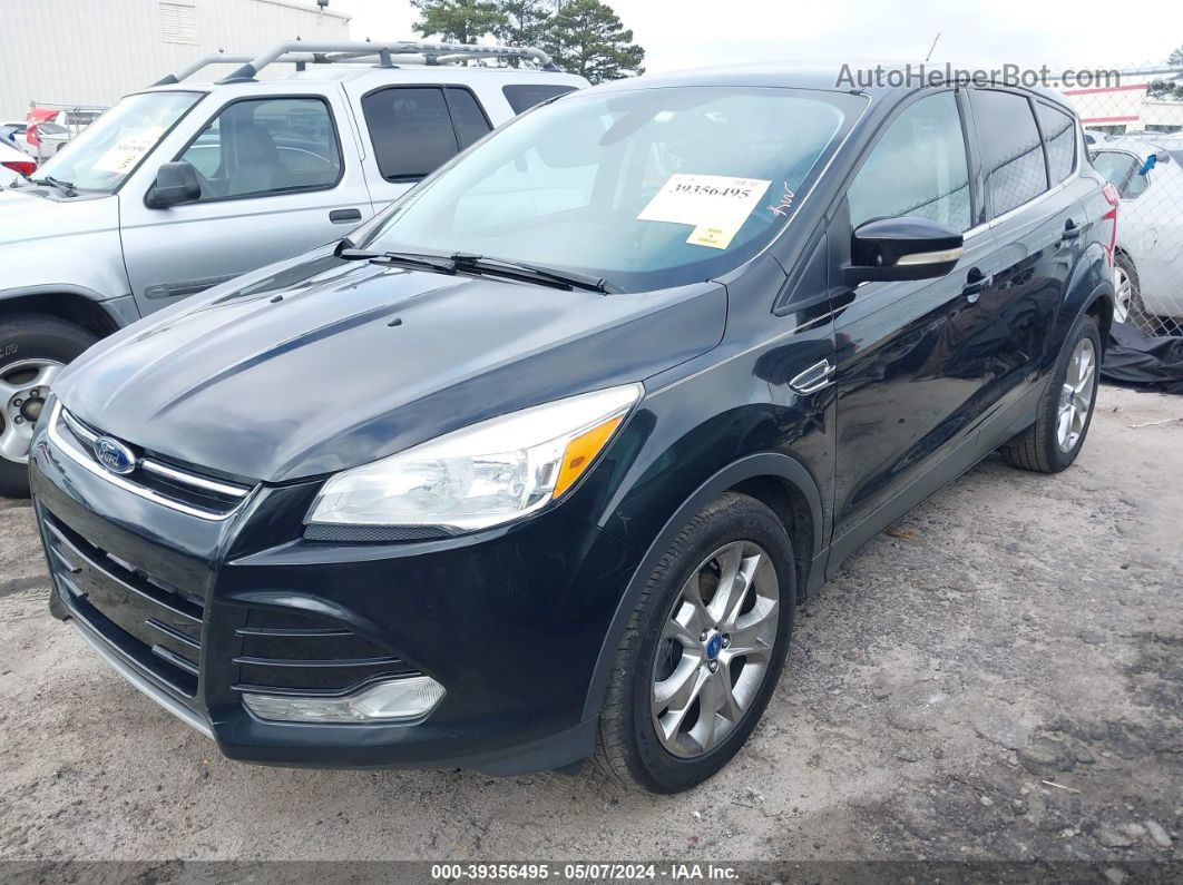 2013 Ford Escape Sel Black vin: 1FMCU0HX6DUB51518