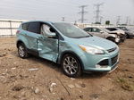 2013 Ford Escape Sel Green vin: 1FMCU0HX6DUD11106