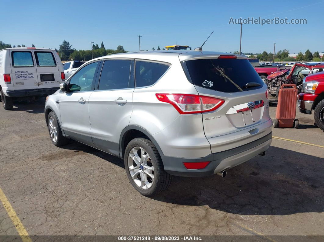 2013 Ford Escape Sel Gray vin: 1FMCU0HX9DUA55110