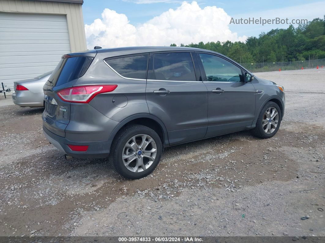 2013 Ford Escape Sel Silver vin: 1FMCU0HX9DUB03043