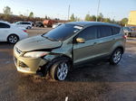 2013 Ford Escape Sel Зеленый vin: 1FMCU0HX9DUD19104