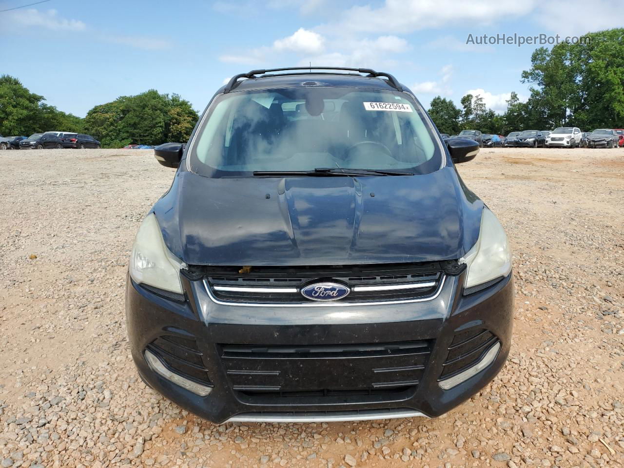 2013 Ford Escape Sel Black vin: 1FMCU0HXXDUA58629