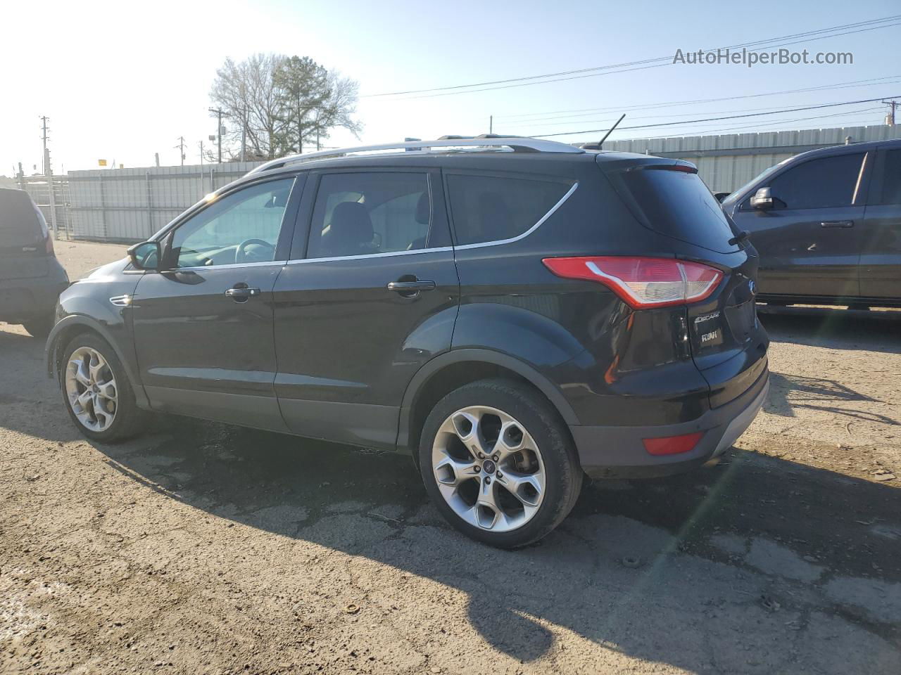 2013 Ford Escape Titanium Black vin: 1FMCU0J90DUD52424