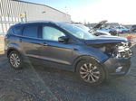 2017 Ford Escape Titanium Серый vin: 1FMCU0J90HUB19407